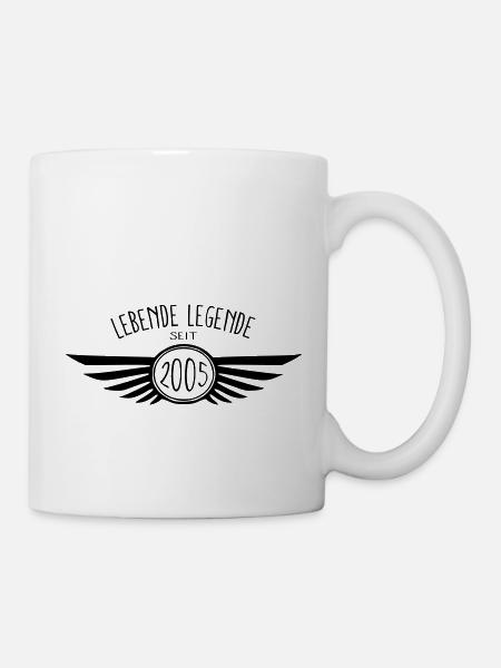 Lebende Legende 2005 - Tasse - Weiß