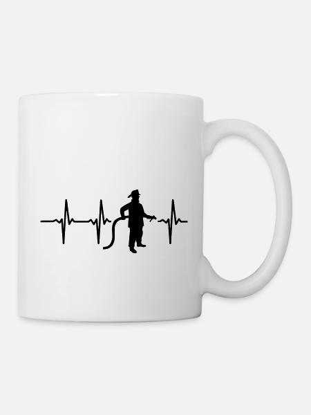 APPEL - POMPIER ! - Mug blanc - blanc
