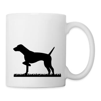 Deutsch Kurzhaar - Tasse - Weiß - Rechts