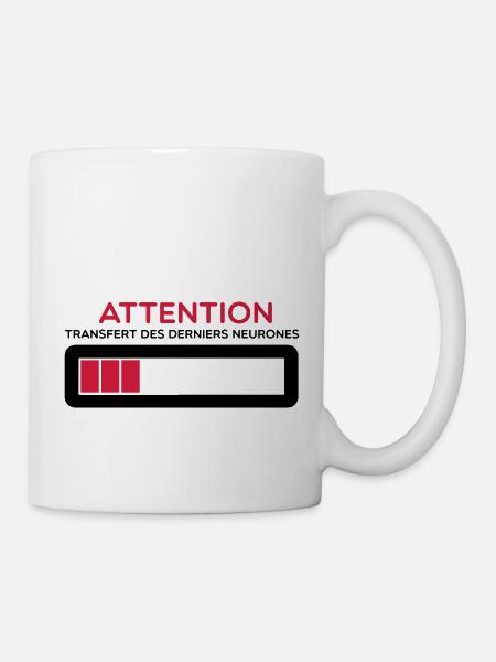 Transfert neurones - Mug blanc - blanc
