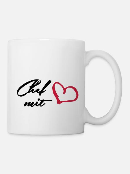 Chef - Tasse - Weiß