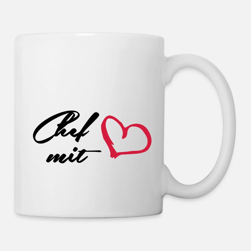 Chef - Tasse - Weiß