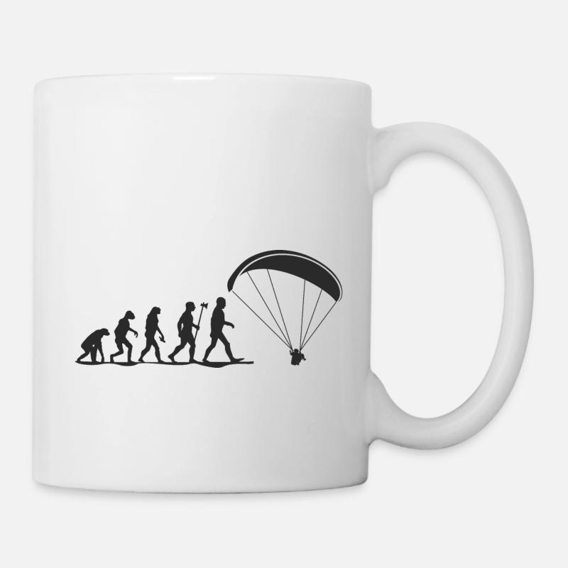 evolution paragliding - Tasse - Weiß