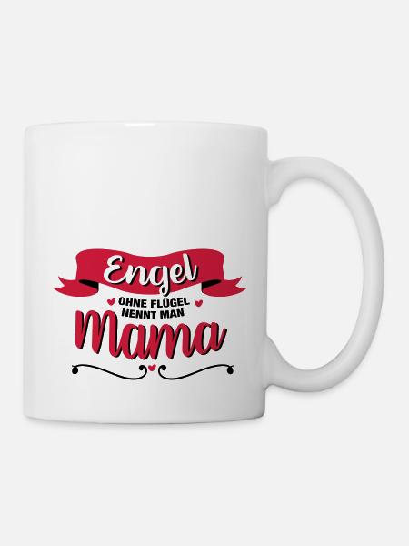 Engel Mama - Tasse - Weiß