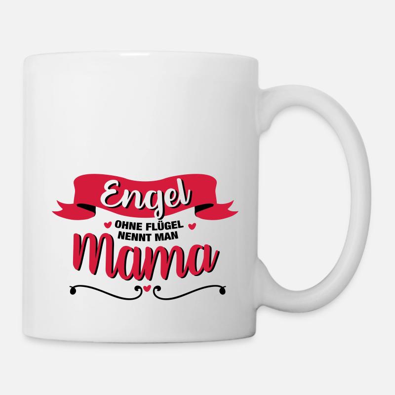 Engel Mama - Tasse - Weiß