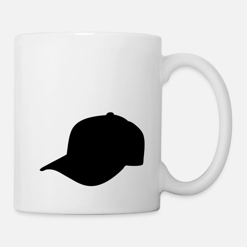 baseball cap - Mug - white