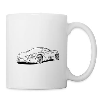 720s outline - Tasse - Weiß - Rechts
