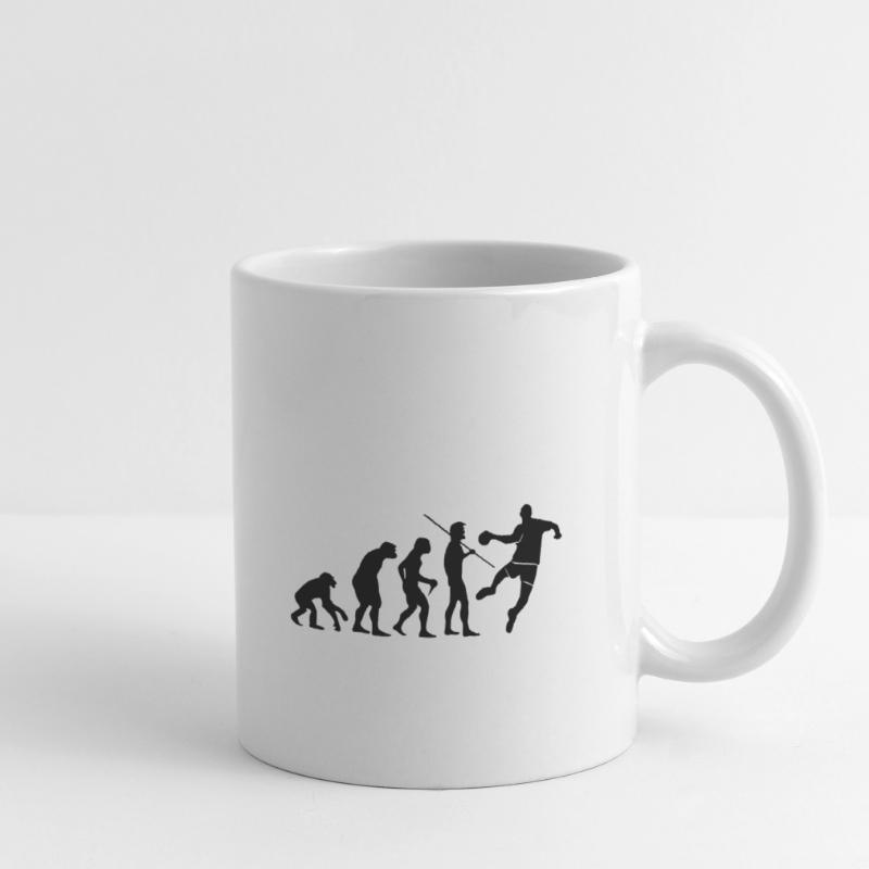 Handball Evolution Mug blanc