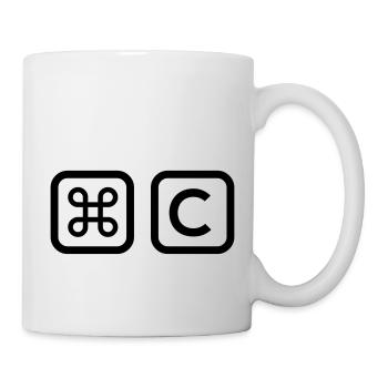 Copy - Vater und Sohn Shirts - Tasse - Weiß - Rechts