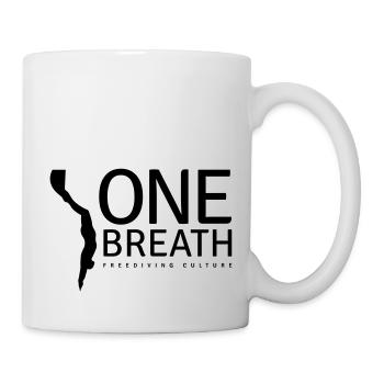 One Breath (custom color) - Mug blanc - blanc - Droite