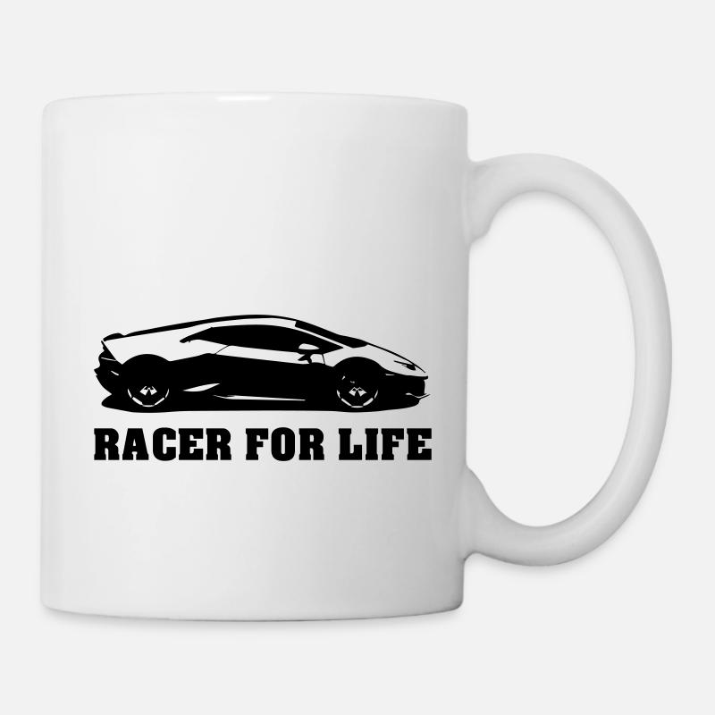 racer for life - Mug - white
