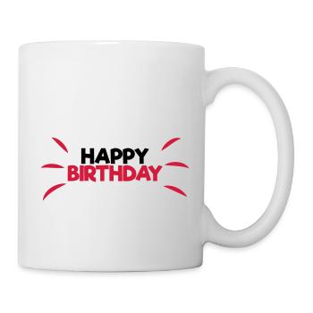 Happy Birthday - Mug - white - Right