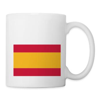 Spain flag - Mug - white - Right