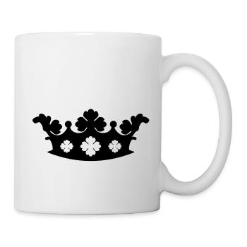 Crown de - Tasse - Weiß - Rechts