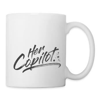 Her Copilot - Mug blanc - blanc - Droite