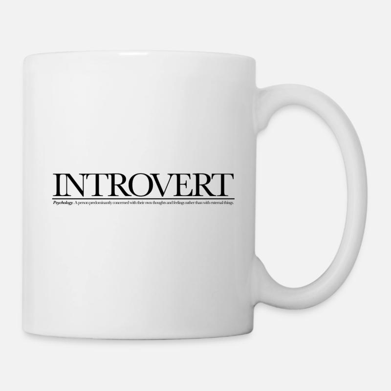 INTROVED WB - Mug - white