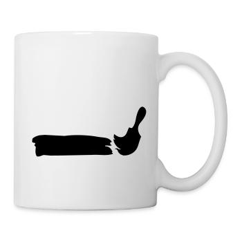 paintbrusch_1 - Mug blanc - blanc - Droite