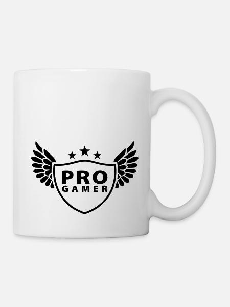 progamer - Tasse - Weiß