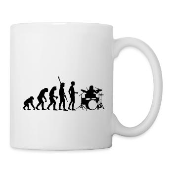 evolution_drummer_b_1c - Mug - white - Right