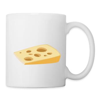 cheese kaese milk milk cow cow2 - Mug - white - Right