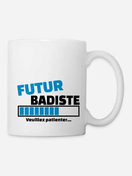 futur badiste - Mug blanc - blanc