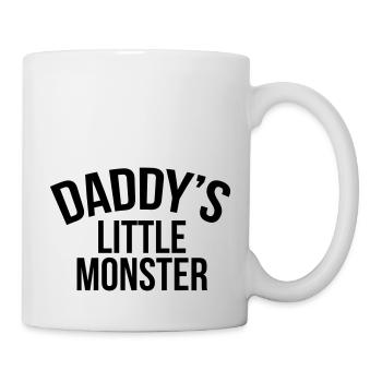 Daddy's little monster - Mug - white - Right
