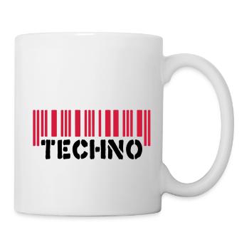 Techno__V002 - Tasse - Weiß - Rechts