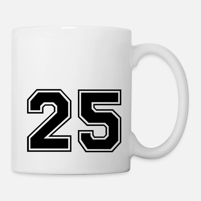 25 - Mug - white