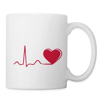 heartbeat - Mug - white - Right