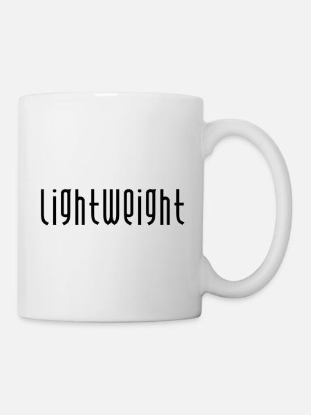 Léger! Proverbes cadeau - Mug blanc - blanc