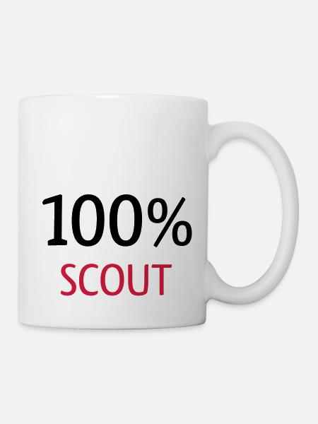 100% Scout - Mug - white