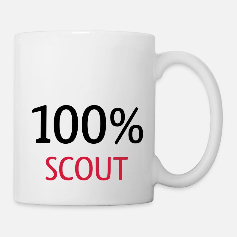 100% Scout - Mug blanc - blanc