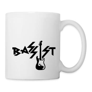 bassist - Tasse - Weiß - Rechts