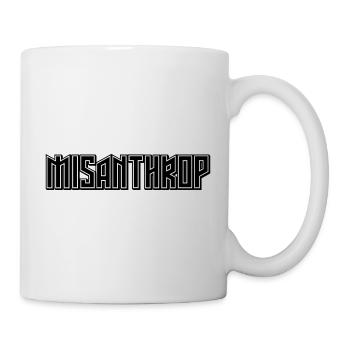 Misanthrop - Tasse - Weiß - Rechts