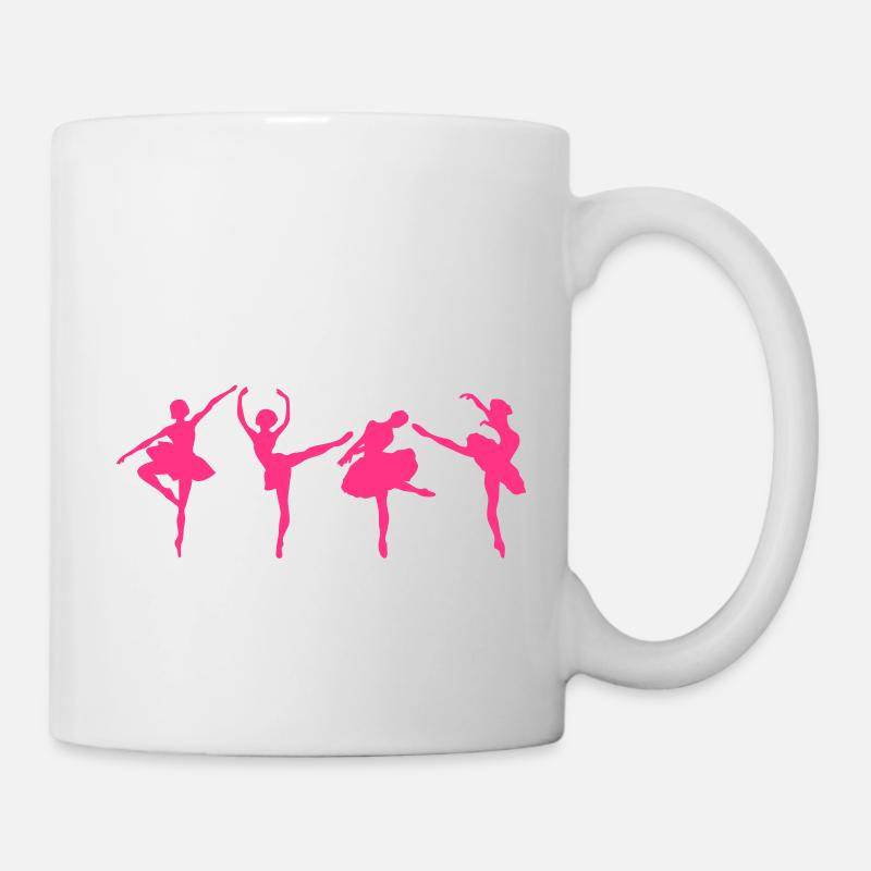 Ballett-Tänzerin dancer17 - Tasse - Weiß