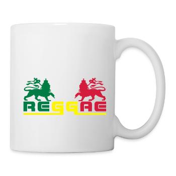 reggae - Mug blanc - blanc - Droite