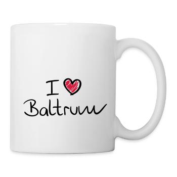 i_love_baltrum__f2 - Tasse - Weiß - Rechts