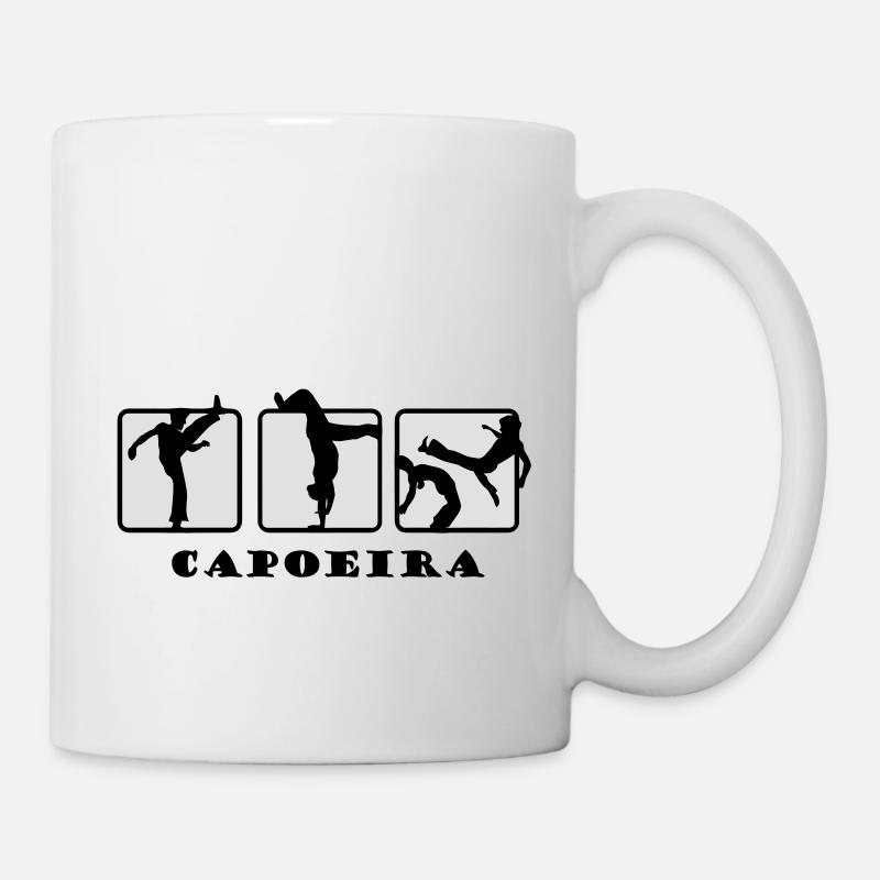 Capoeira Zebratanz - Tasse - Weiß