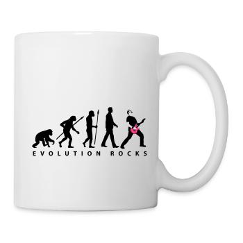 evolution_rocks_032012_b_2c - Mug blanc - blanc - Droite