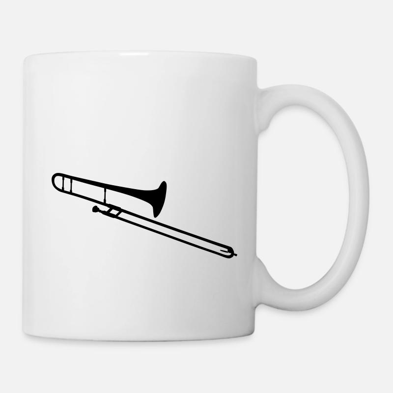 Trombone - Mug blanc - blanc