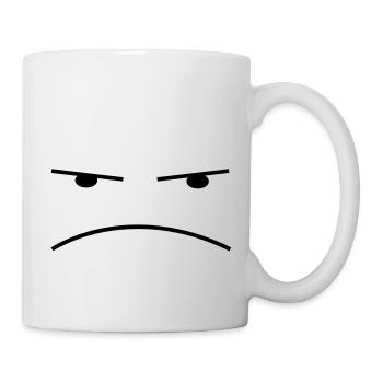 Smiley Sauer - Tasse - Weiß - Rechts