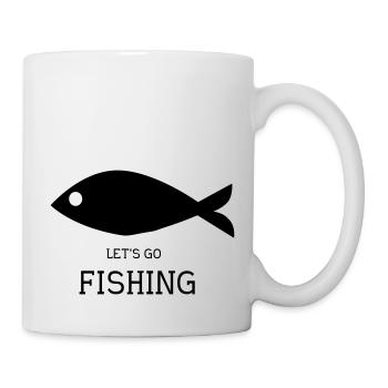 fishing - Mug - white - Right