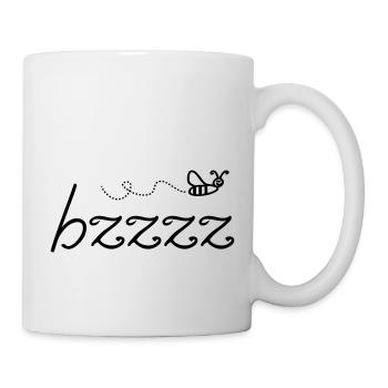 bzzzz - Tasse - Weiß - Rechts