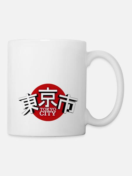 Tokyo City Japan - Mug - white