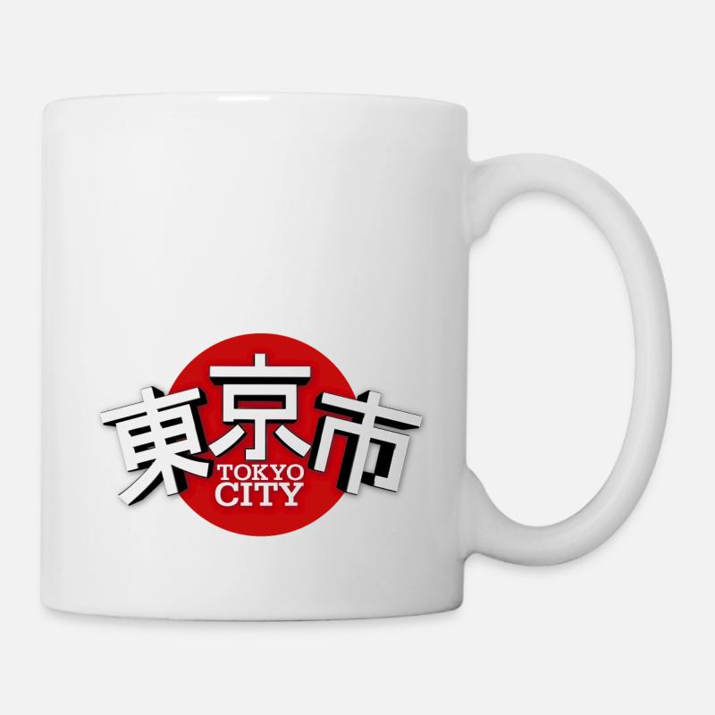 Tokyo City Japan - Mug - white