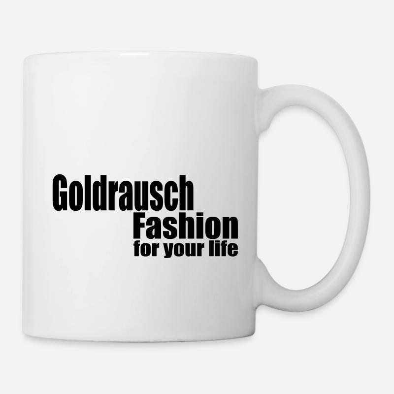 skull and headphones - Mug - white