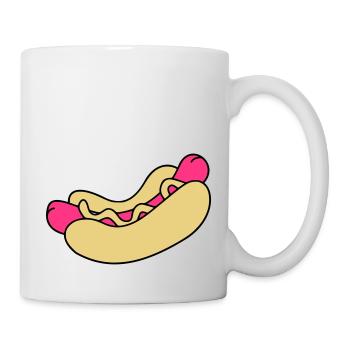 hot dog - Mug - white - Right