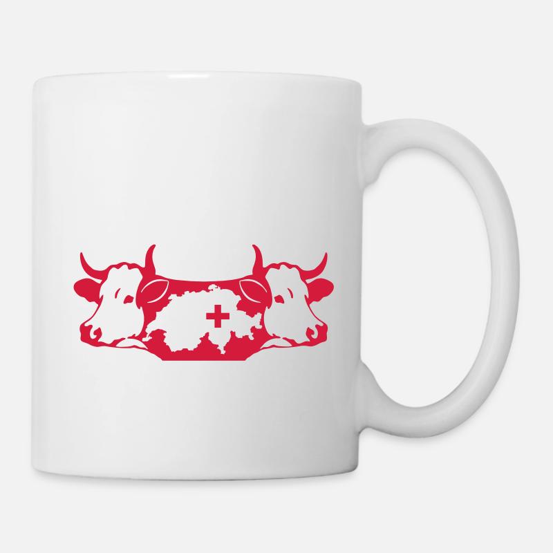 schweiz - Tasse - Weiß