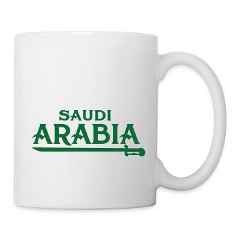 Champion du Monde de Football Fan d'Arabie Saoudite - Mug blanc - blanc - Droite