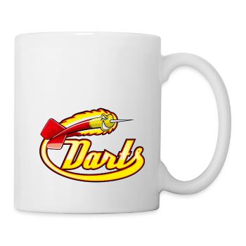 Darts - Tasse - Weiß - Rechts